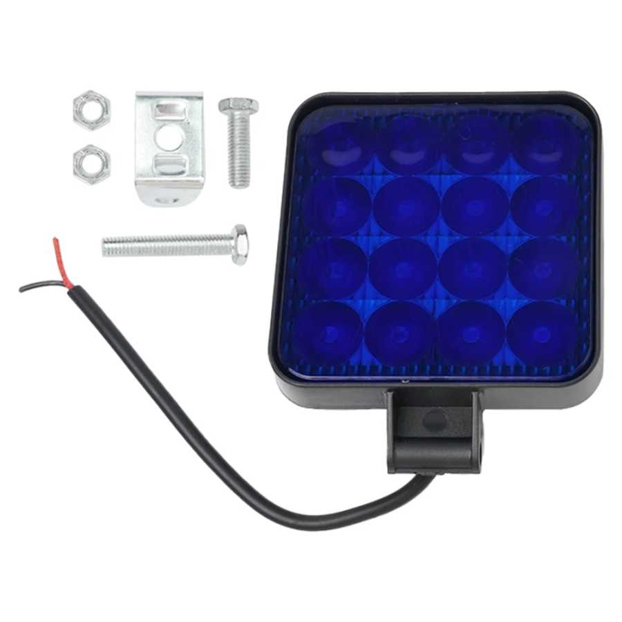 Фотография №2 товара Четыре цвета 48W 16LED 12V Светодиодная лента Рабочий свет для