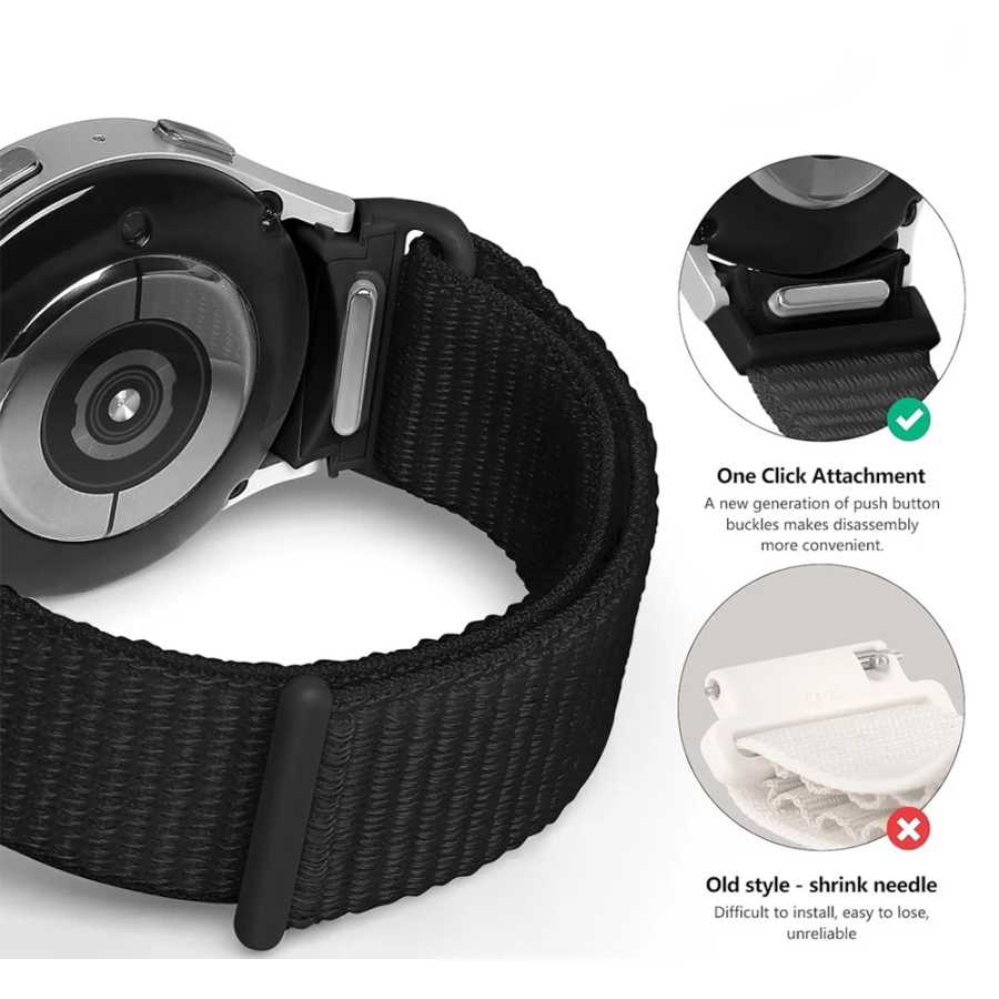 Фотография №3 товара Ремешок для Samsung Galaxy Watch 7/6/4/classic/5 pro 44 мм 40