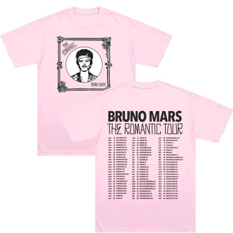 Фотография №4 товара Футболка The Romantic Tour Tee Bruno Mars New Date Tour