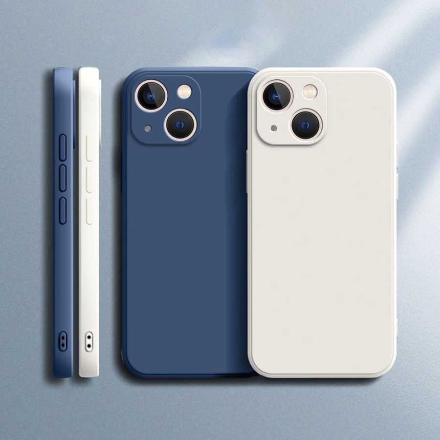 Квадратный квадратный жидкий силиконовый чехол для телефона для iPhone 14 Plus 11 12 13 14 Pro Max 12 13 mini, роскошный защитный чехол для камеры Чехлы и чехлы для мобильных телефонов