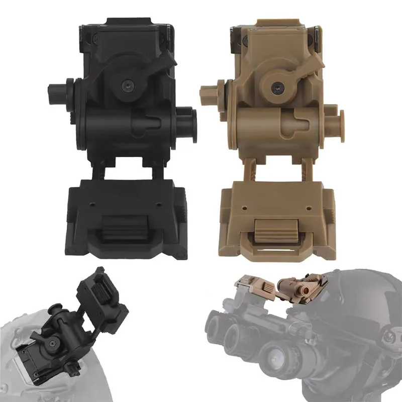 Фотография №4 товара BOOIU L4G24 NVG металлический/нейлоновый держатель для шлема, крепление для очков