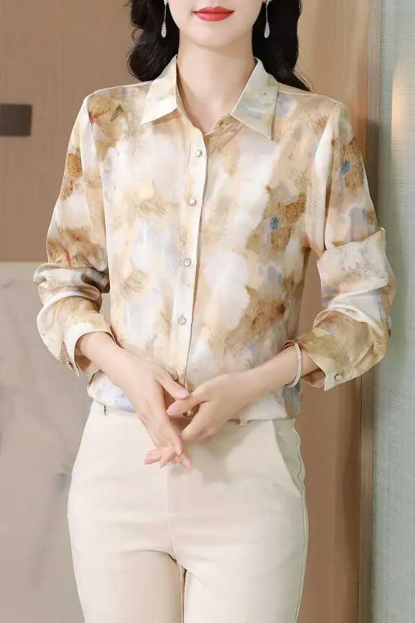 Новые элегантные женские блузки, женские рубашки Blusas Mujer, рубашки с длинными рукавами, повседневные топы Женские топы
