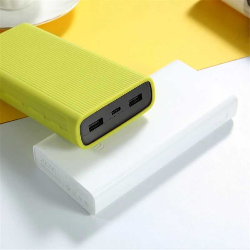 Фотография №2 товара Чехол для Powerbank, силиконовый защитный чехол для Xiaomi Power Bank