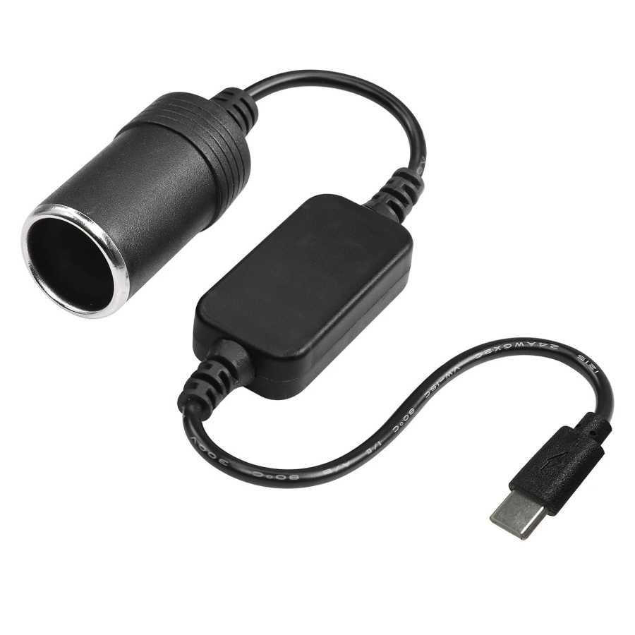 Фотография №4 товара Автомобильный адаптер USB Type-C &laquo;папа&raquo; на 9 В 12 В,