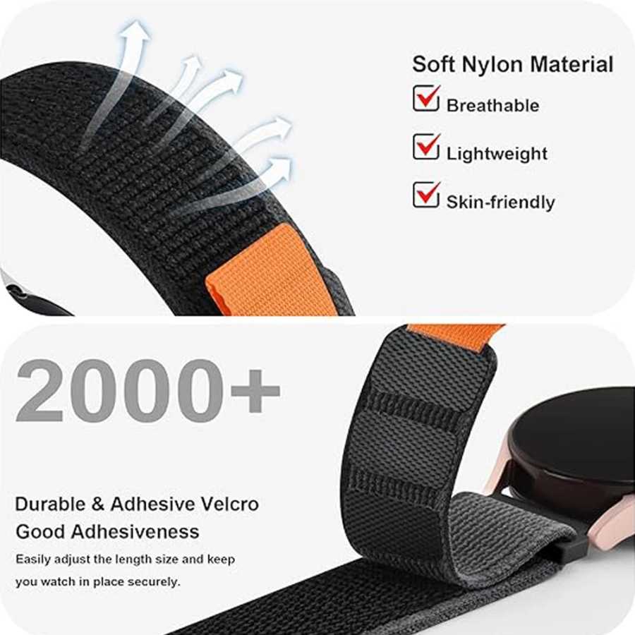 Фотография №3 товара Ремешок Trail Loop 22 мм/20 мм для Amazfit Active 2/3/GTS