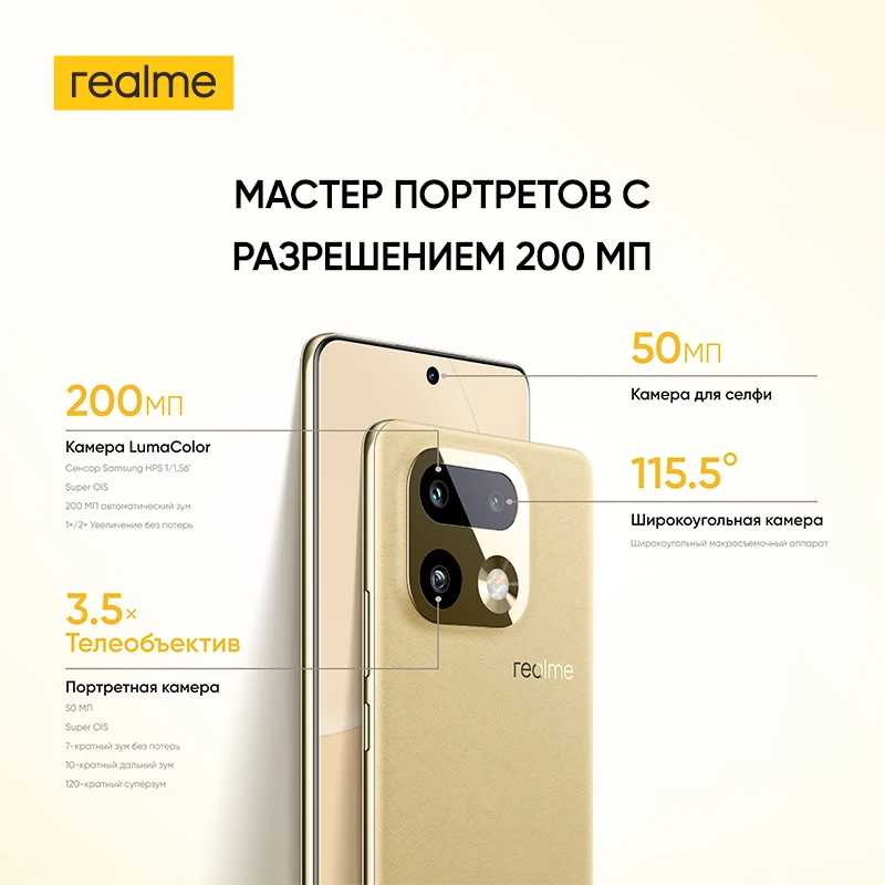 Фотография №2 товара Смартфон realme 16 Pro Plus 6,8 144 Гц 4D AMOLED
