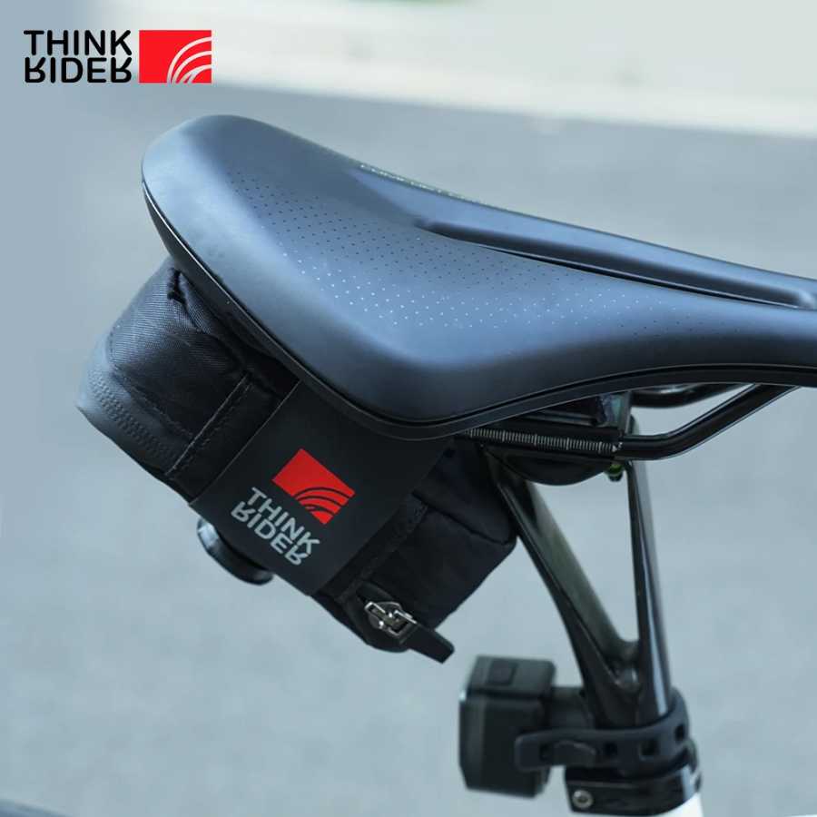 ThinkRider Велосипедная седельная сумка 0,4 л Мини Портативная хвостовая сумка MTB Дорожный велосипед Набор инструментов Ремонтная сумка Светоотражающие велосипедные аксессуары Велоспорт
