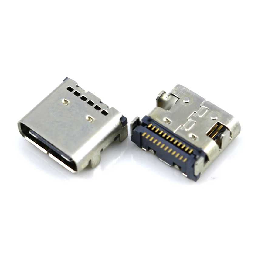 Фотография №2 товара YuXi 1 шт. USB Type C женский разъем, разъем для