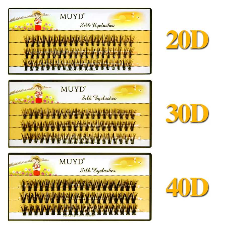 Super Bunch 20D/30D/40D/50D 60 пучков норковых ресниц, натуральный объем, накладные ресницы, индивидуальные кластерные инструменты для макияжа, реснички Косметика