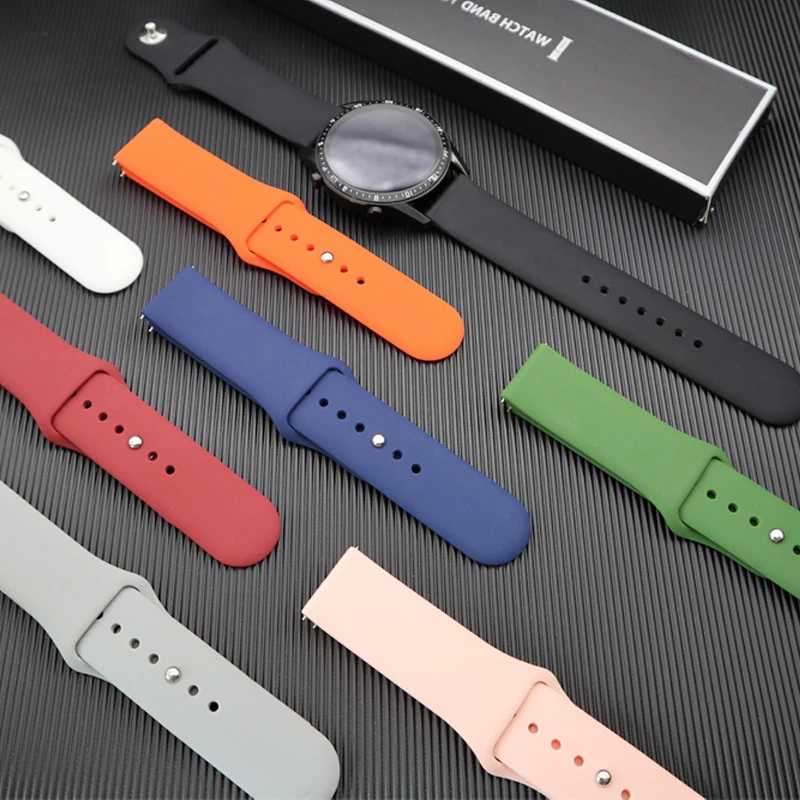 Фотография №3 товара Силиконовый ремешок для Xiaomi Mi Color 2, часы S4 S3