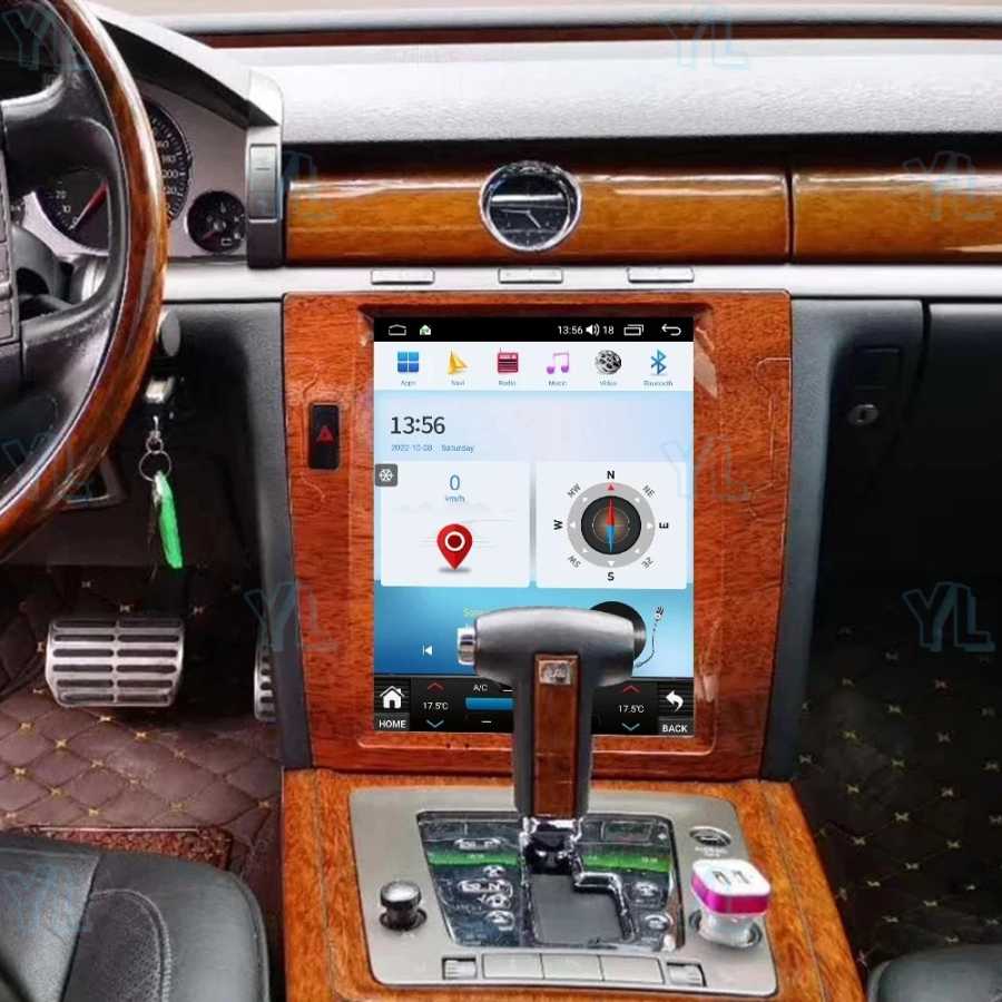 Фотография №3 товара Новая автомагнитола Android 14 для Volkswagen Phaeton 2004-2015 с вертикальным