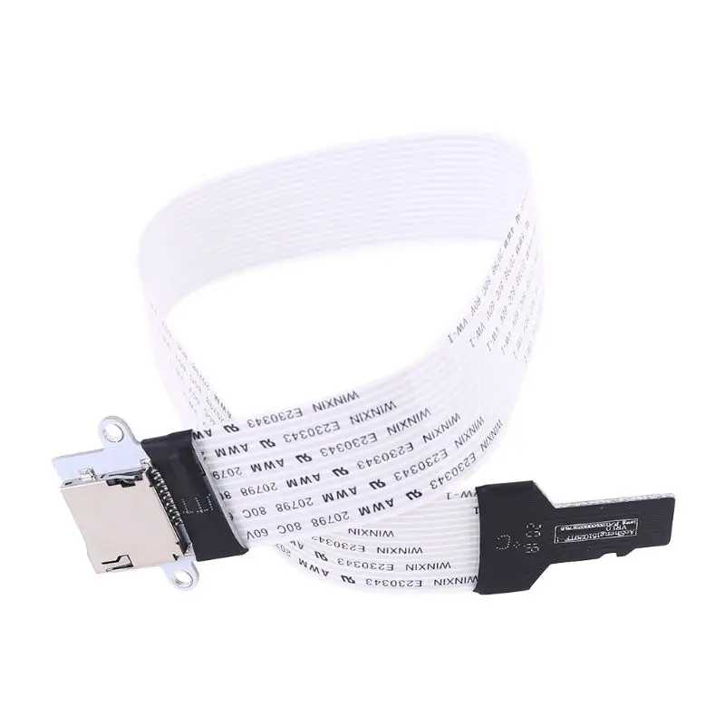 TF micro SD male to TF micro SD FeMale (TF to TF) Гибкий удлинительный кабель для карты памяти Удлинитель адаптера для чтения Шнур Link Компьютерная периферия