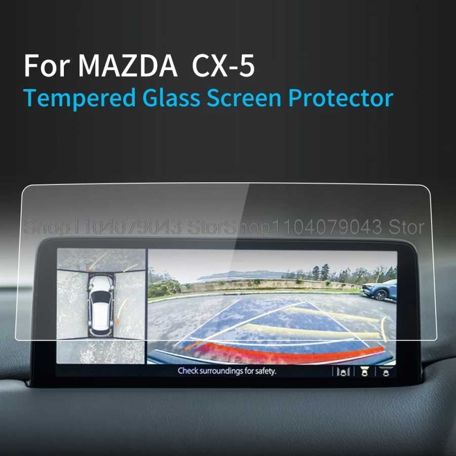 Фотография №3 товара Защитная пленка из закаленного стекла для Mazda CX-5 2022-2024 2025