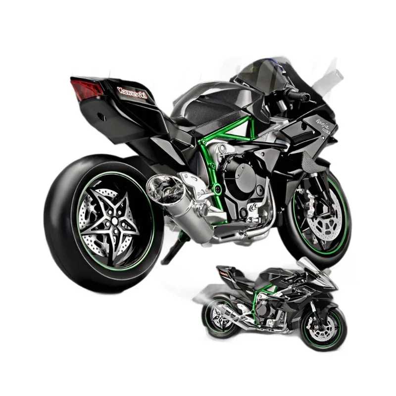 Фотография №5 товара Моделирование спрея Kawasaki H2r Модель мотоцикла 1/9 Масштаб Моделирование сплава