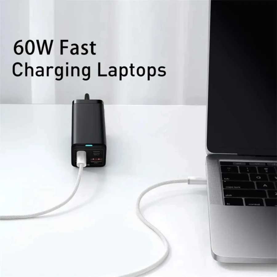 Фотография №4 товара Оригинальный PD 60 Вт зарядный кабель nnрей, кабель USB C