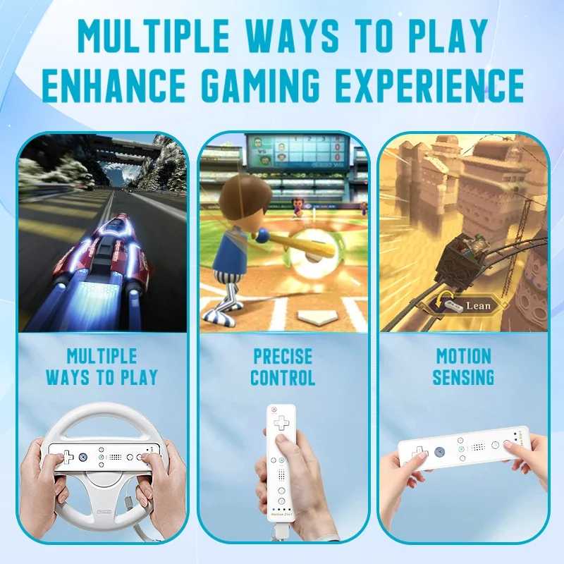 Фотография №3 товара 2 в 1 для контроллера Nintendo Wii, дополнительный джойстик Motion