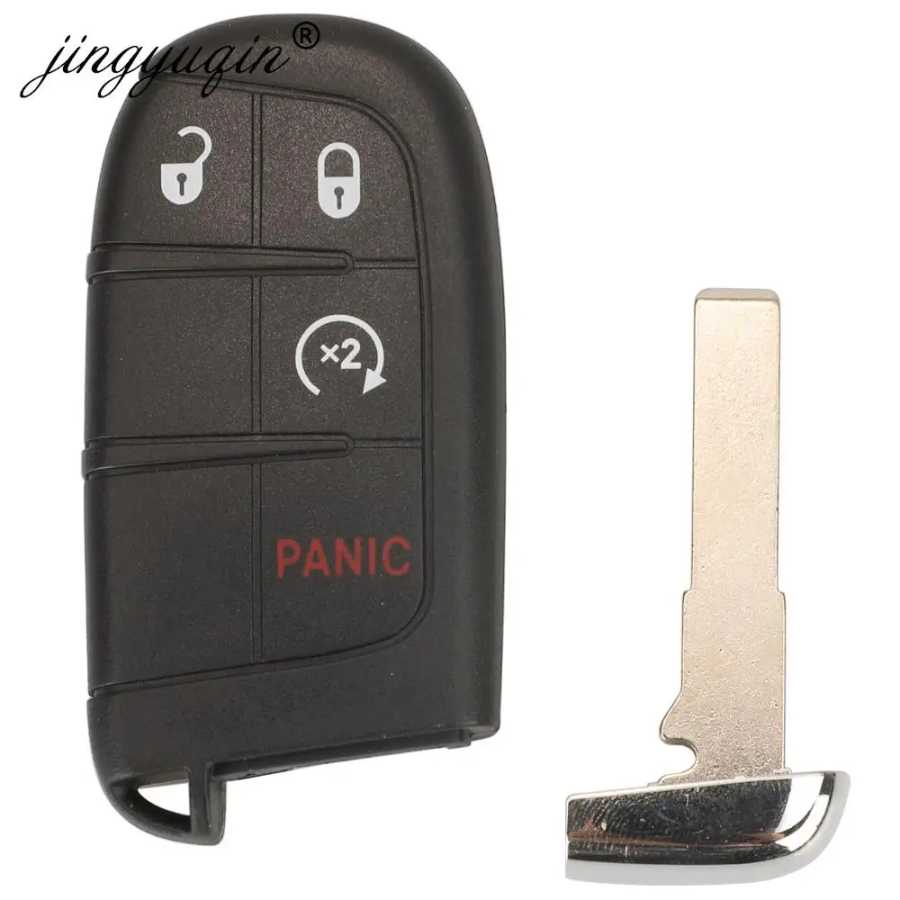 Фотография №1 товара Jingyuqin SIP22 Blade Smart Remote Car Key Shell Fob для