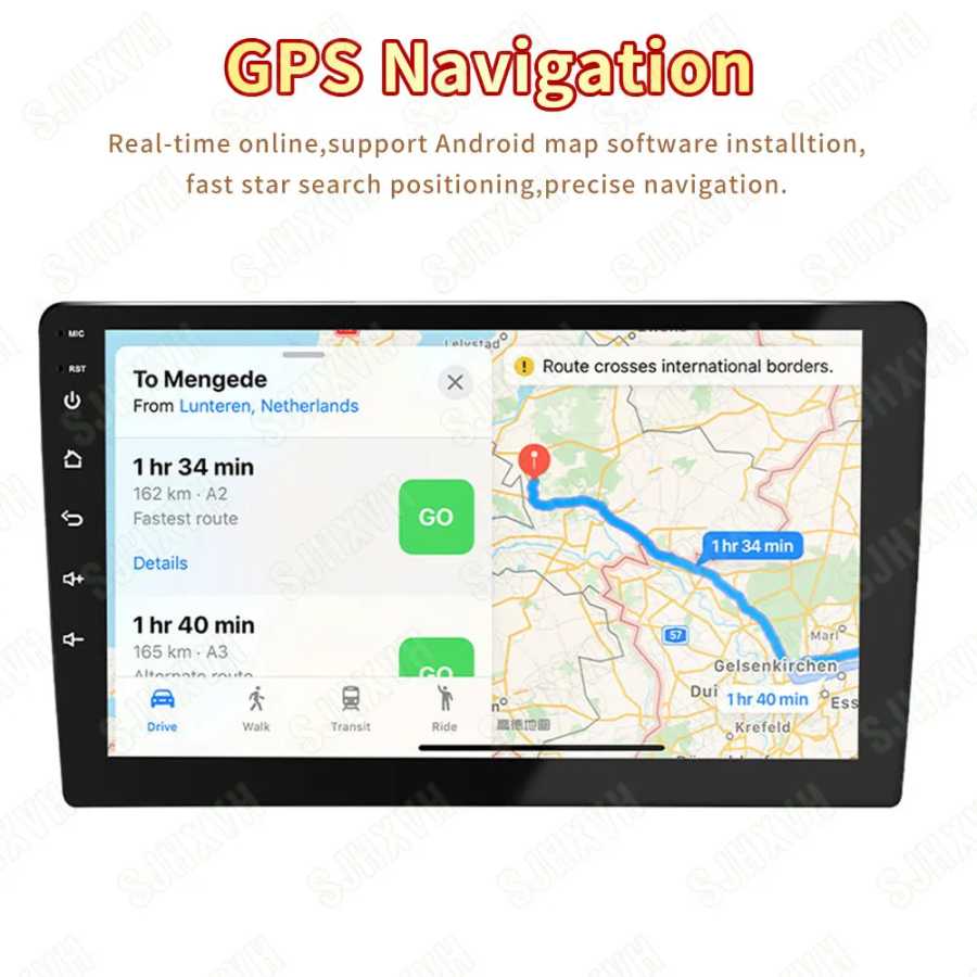 Фотография №3 товара Автомобильный DVD Android 16, радио стерео для Fiat 500 2007-2015,