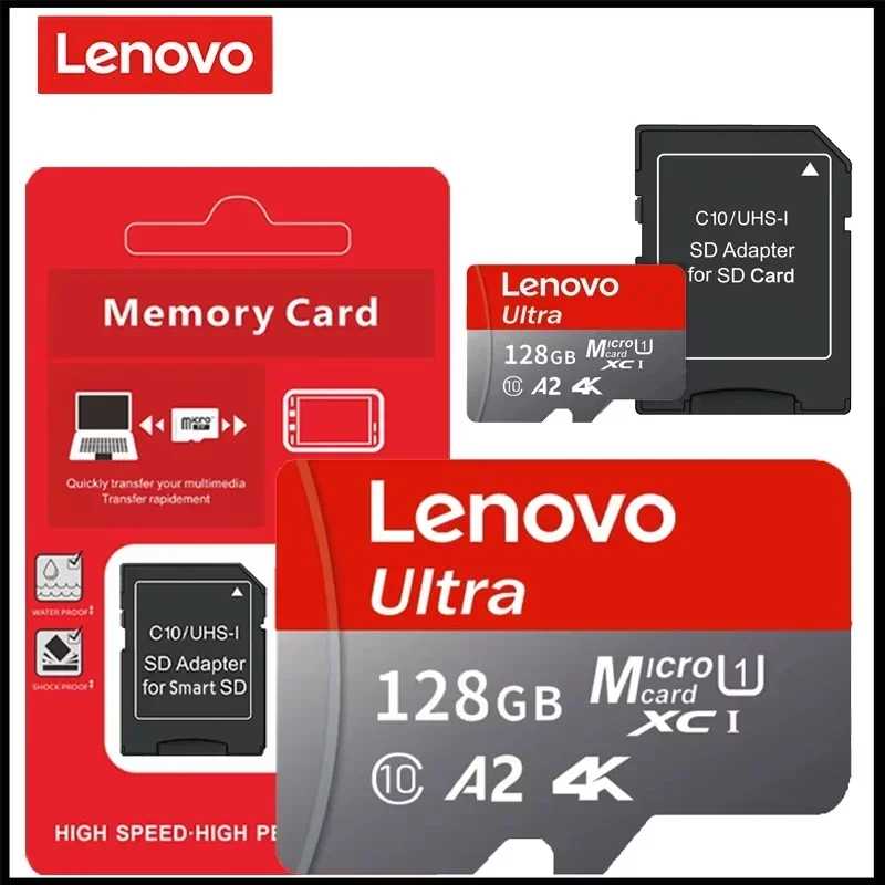Фотография №4 товара Карта памяти Lenovo 2026 New High Speed Micro SD 1