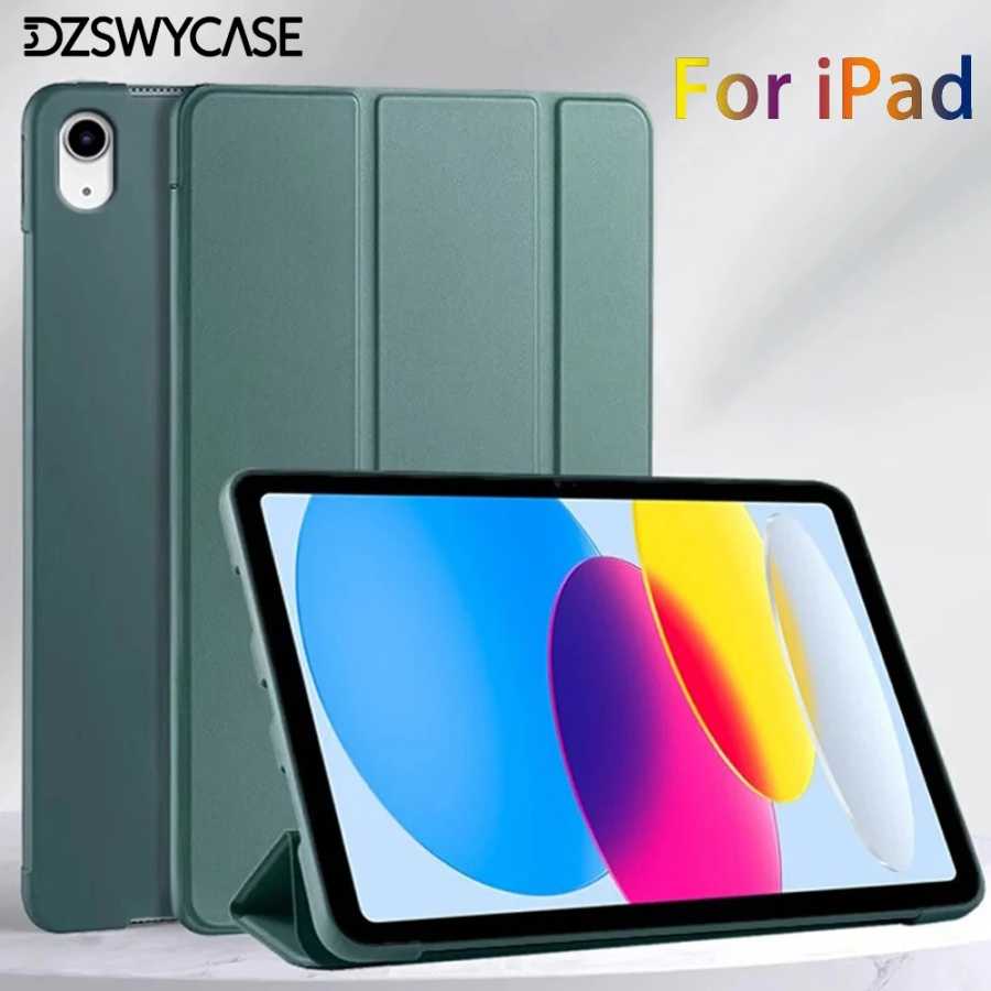 Силиконовый чехол для iPad 10-го поколения 10.9 A16 11, Air 10.9 11 M2 M3 M4, 10.2 7/8/9-го поколения 9.7 5/6-го поколения, Pro 11 M4 M5, защитный чехол Аксессуары и запчасти для планшетов