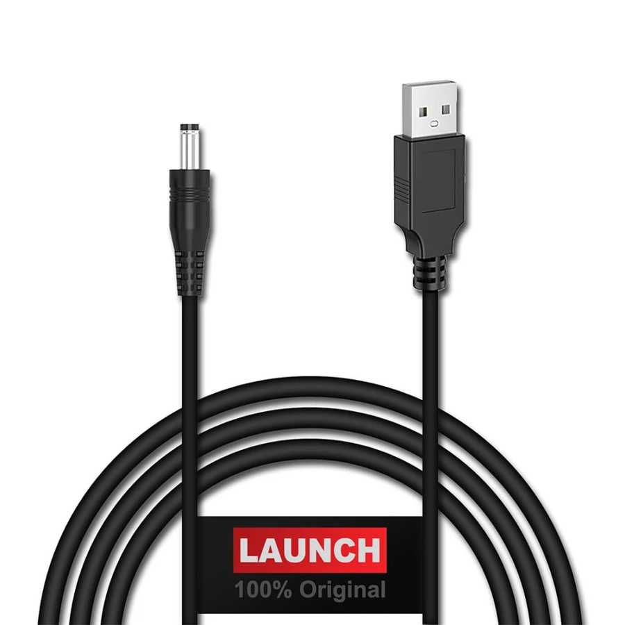LAUNCH USB зарядный кабель Замена X-431 CRP123i CRP123e CRP123x CRP129i CRP129e CRP129x CRP909E CRP909X OBD2 сканер 5 В постоянного тока Инструмент для ремонта автомобилей