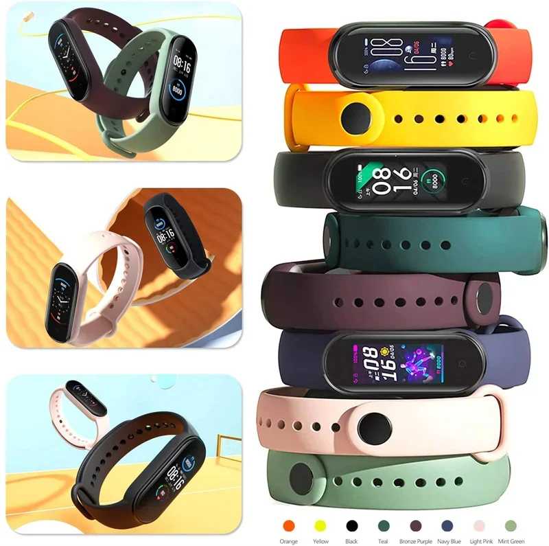 Фотография №3 товара Ремешок для часов Xiaomi Mi Band 7 6 5 4