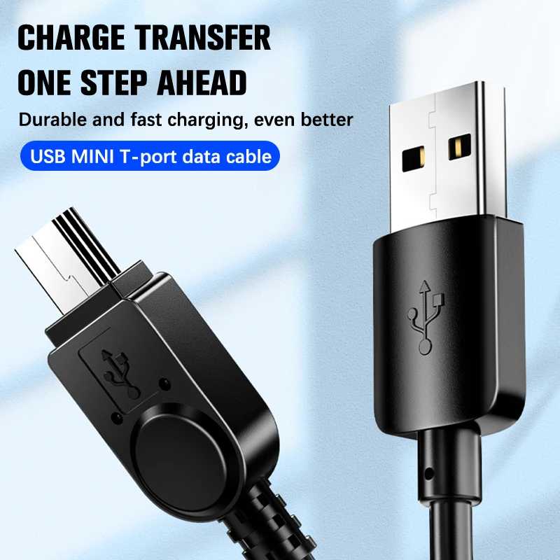 Фотография №4 товара Мини USB-кабель 0,25 м/1 м/2 м/3 м, кабель USB для