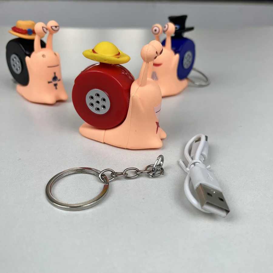 Фотография №4 товара Аниме One Piece Den Den Mushi Модель игрушки Мультфильм Луффи