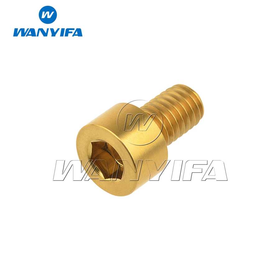 Фотография №3 товара Титановые болты Wanyifa M6x 10 15 16 18 20 25