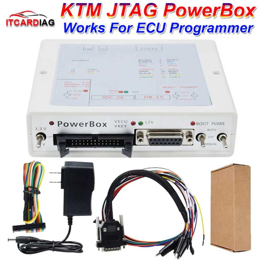 Новинка 2024, внешний бокс для вспышки через J2534, работает для FLASH ECU-Soft OBD PowerBox, программатор ECU с поддержкой Openport 2,0 Инструмент для ремонта автомобилей