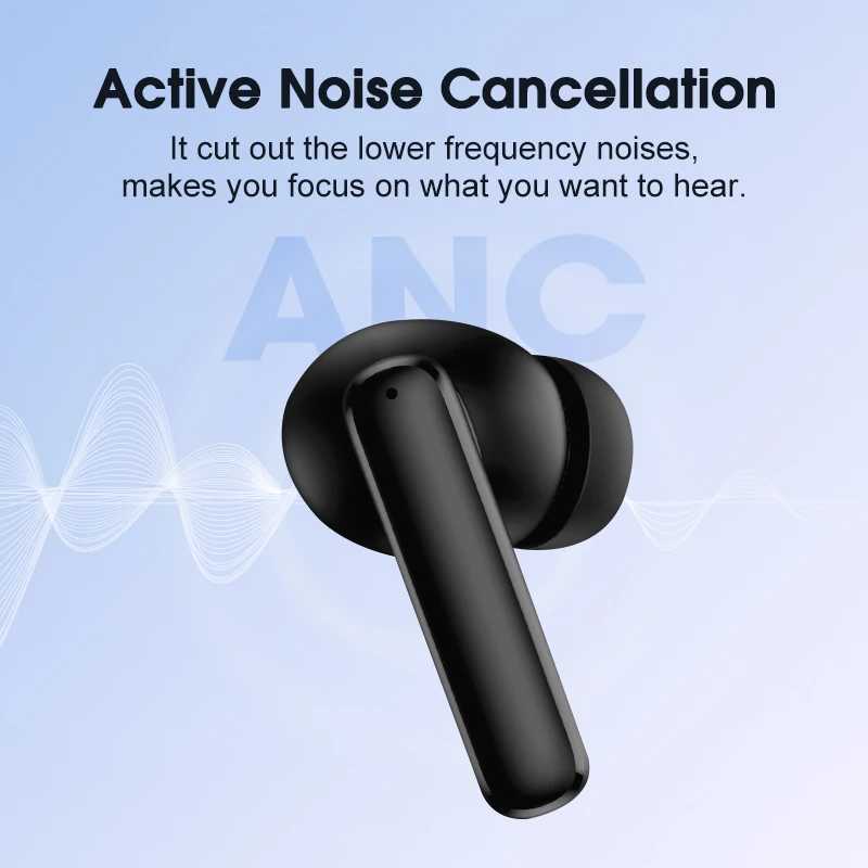 Фотография №1 товара QCY T13 ANC Беспроводные наушники TWS Bluetooth 5.3 Наушники с