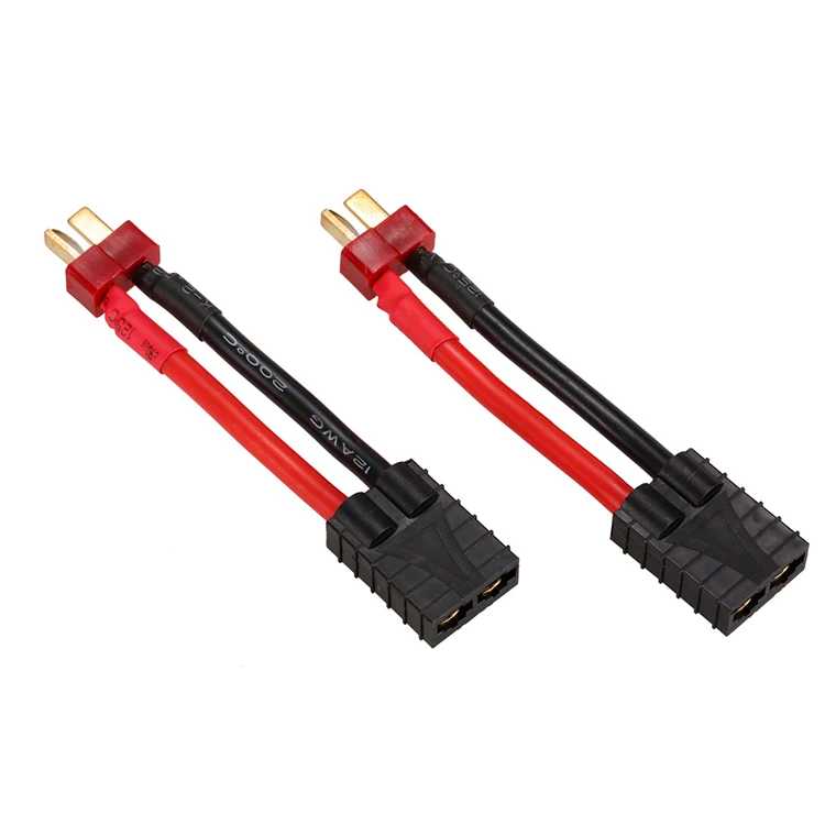 Фотография №3 товара 50 шт. TRX 12AWG 100 мм адаптер зарядного провода &laquo;мама-папа&raquo;