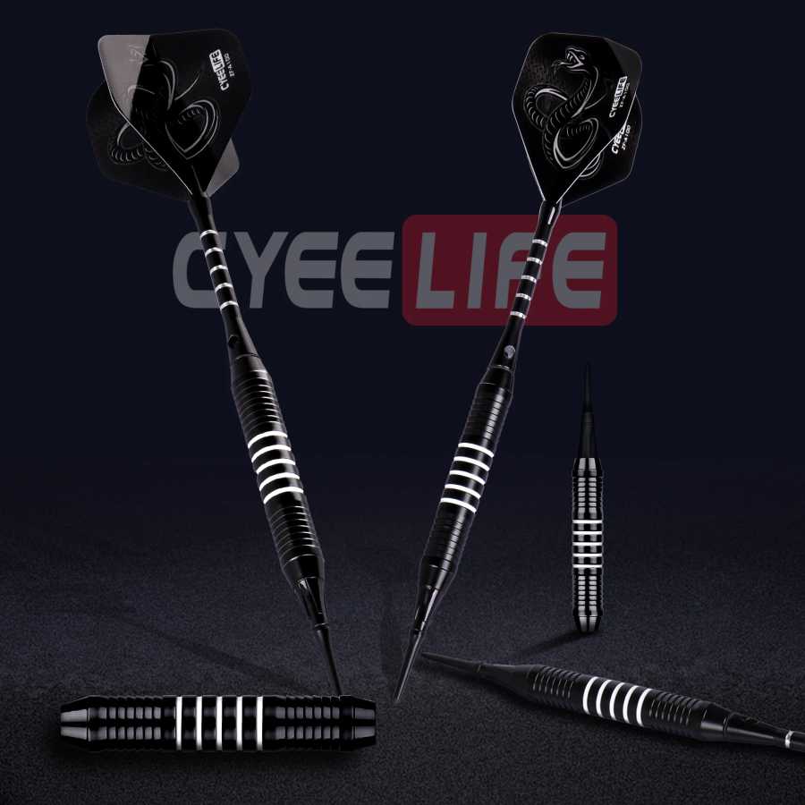 Фотография №2 товара Набор профессиональных дротиков CyeeLife 18 г с мягкими пластиковыми наконечниками
