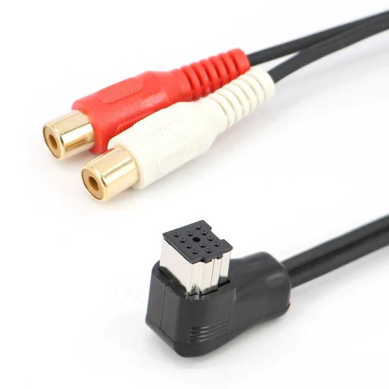Фотография №1 товара Автомобильный радиоприемник, аудиовходной кабель RCA для IP-автобуса Pioneer
