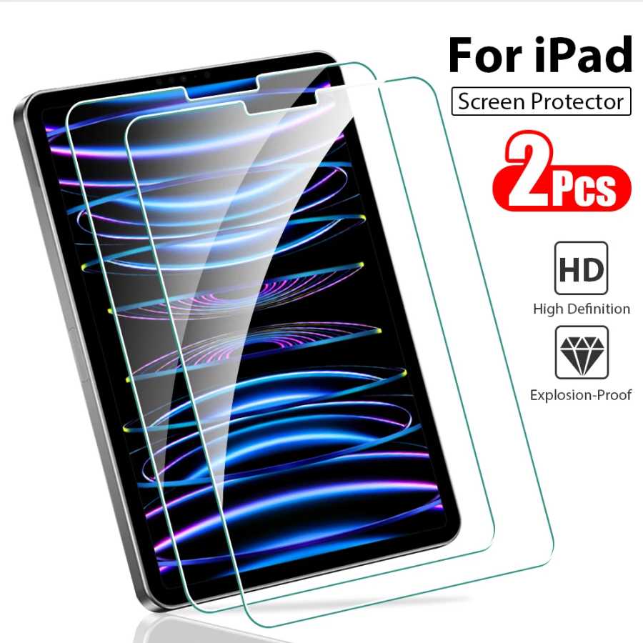 Закаленное стекло для Ipad Pro 13 M5 M4 2025 12,9 Air 11 5 4 3 2 M3 M2 Защитная пленка для экрана A16 10 9 9th 10th Generacion Mini 7 6 Аксессуары и запчасти для планшетов