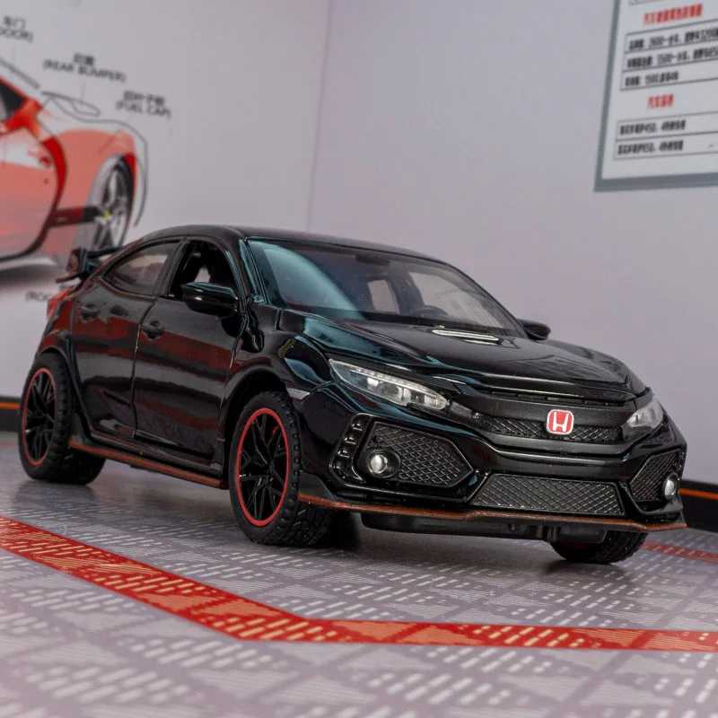 Фотография №3 товара Модель автомобиля из сплава Honda Civic Type-R, 1:32, двери и