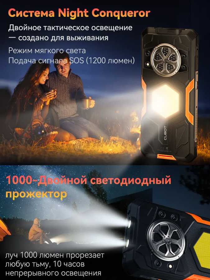 Фотография №2 товара Android 15 Защищенный смартфон Cubot King Kong Power 5, 6,88-дюймовый