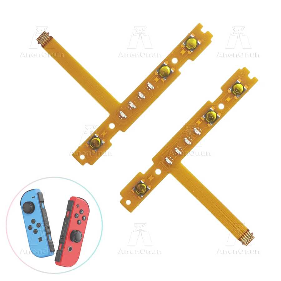Гибкий кабель кнопки SL/SR для переключателя/переключателя OLED Premium Joy Con, ленточный ключ, боковой индикатор, запасные части для ремонта Видеоигры и аксессуары