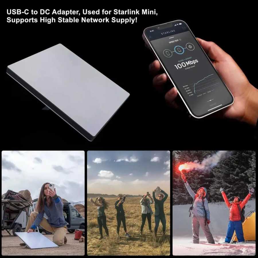 Фотография №5 товара Адаптер питания C — DC/D — D для Starlink Mini
