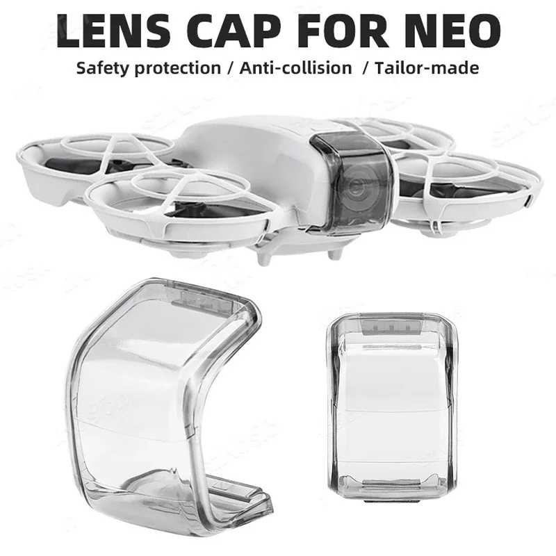 Защитная крышка объектива для камеры DJI Neo Drone Gimbal, пылезащитный защитный чехол и аксессуары, круглая защита Фото- и видеотехника