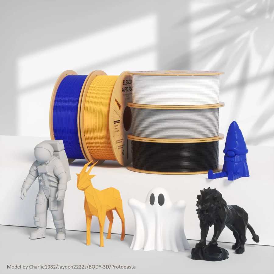 Фотография №5 товара Филамент ELEGOO RAPID PLA+ 1.75 мм, для 3D-принтеров, поддерживает скорость