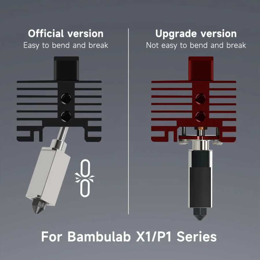 Фотография №5 товара Комплект хотэнда V2 для Bambu Lab P1P X1 P1S X1C: