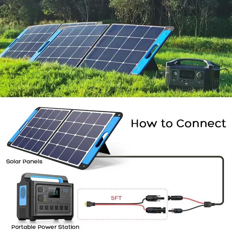 Фотография №3 товара Разъем солнечной панели 6 м/20 футов, 3 м/10 футов, 12AWG,