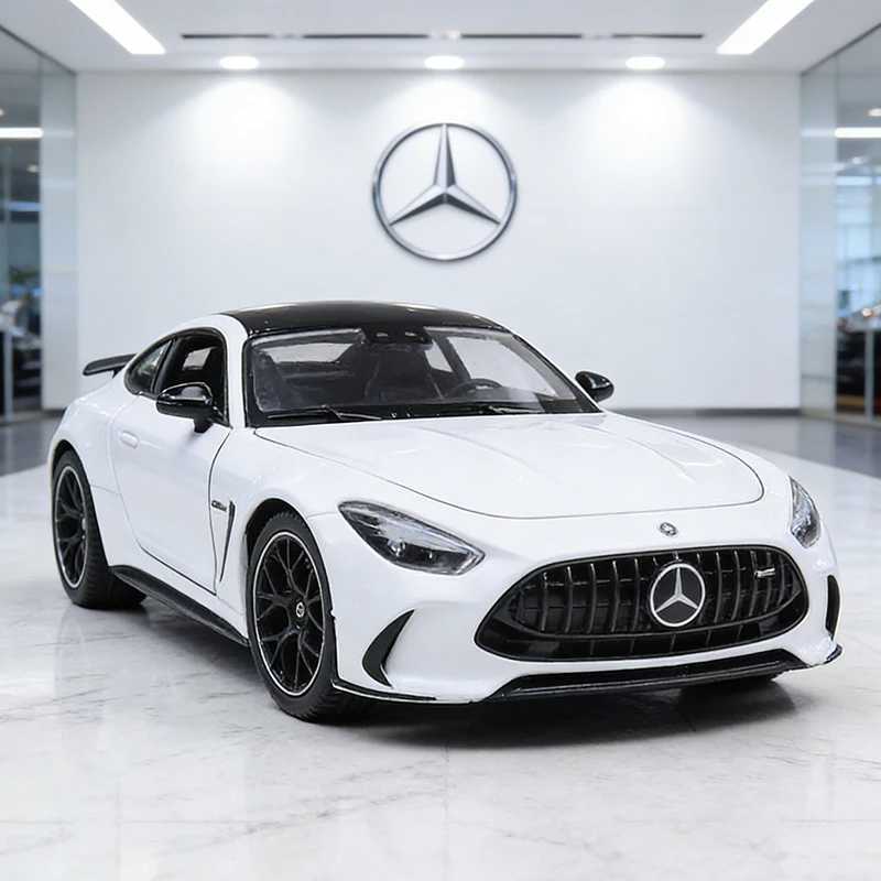 WELLY 1:24 Mercedes-Benz AMG GT63, литая модель автомобиля из сплава, игрушечная машинка, миниатюрная масштабная модель автомобиля для детей Играйте в транспортные средства и модели