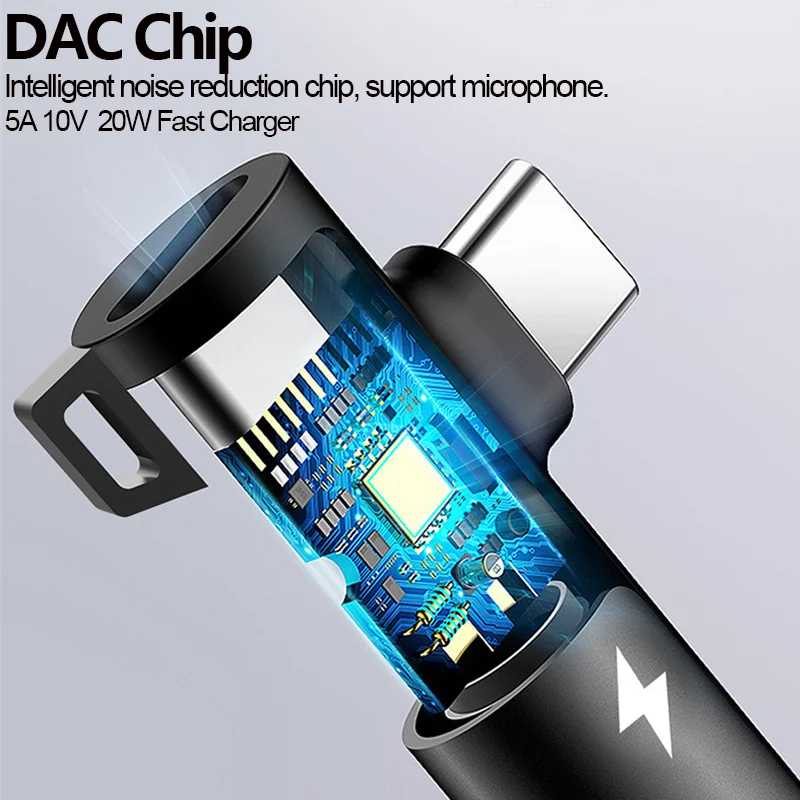 Фотография №2 товара Адаптер для наушников с цифровым декодированием USB типа C на