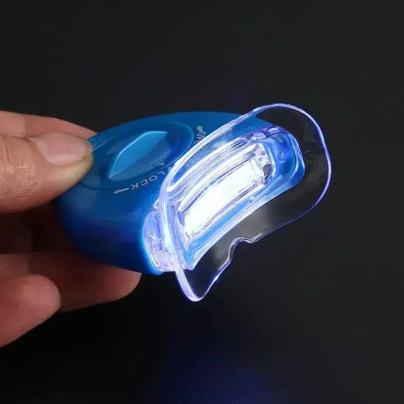 1 шт. LED-лампа для отбеливания зубов, мини-лампа синего света для отбеливания зубов, лазерная лампа для отбеливания, персональный стоматологический уход за полостью рта Гигиена полости рта