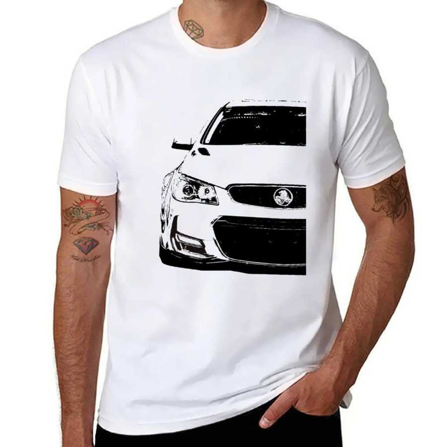 Holden VF SS Front T-Shirt, мужские облегающие футболки, мужская упаковка, хлопковая футболка Футболки и майки