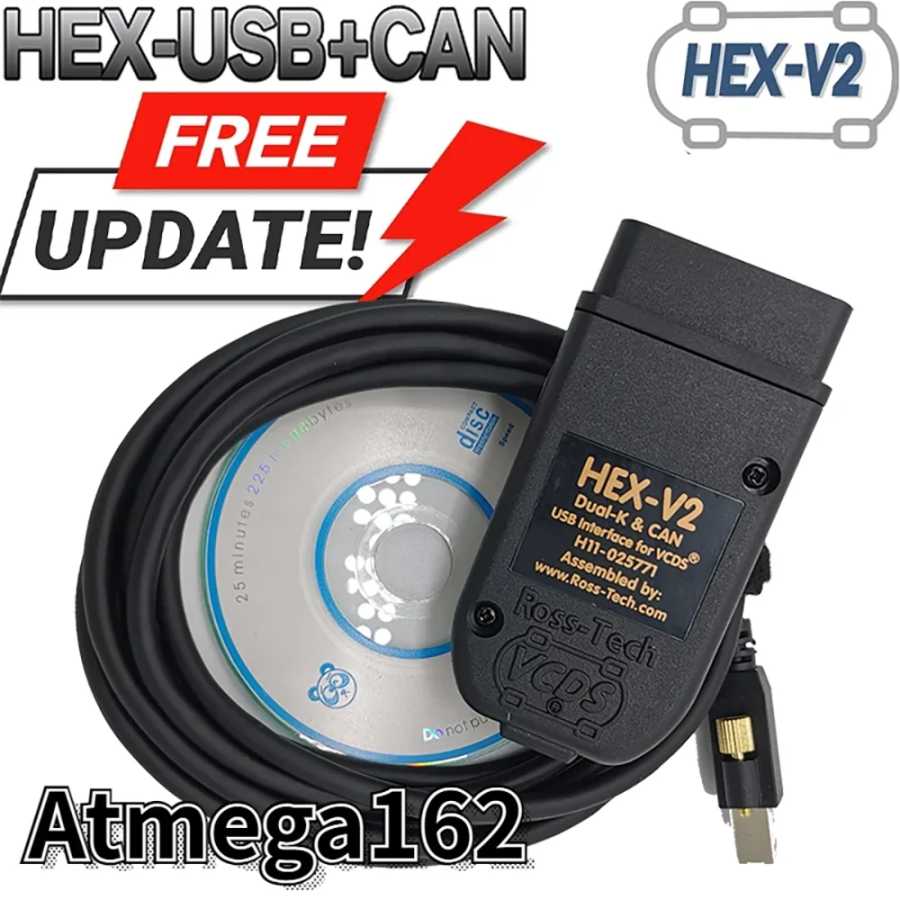 Фотография №1 товара VCDS 24,7 для сканера VAG, кабель инструмента OBD2, диагностический многоязычный