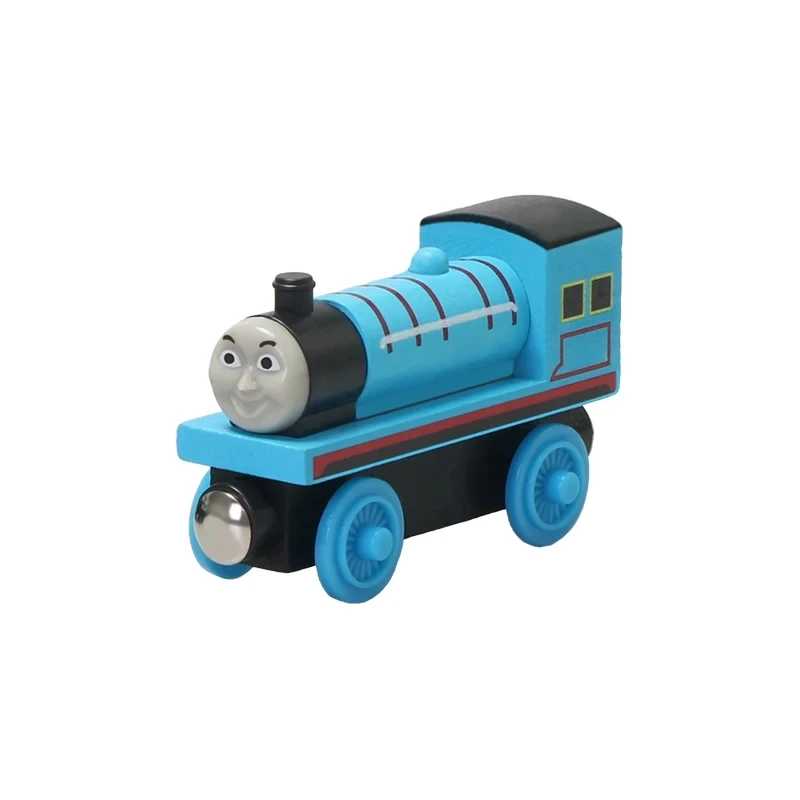 Фотография №5 товара Деревянные поезда Thomas And Friends, магнитные переключаемые дорожки, игрушки Handel
