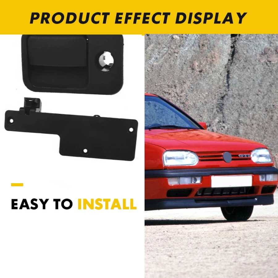 Фотография №5 товара Для VW Volkswagen GOLF MK3 Vento Jetta перчаточная коробка, ручка,